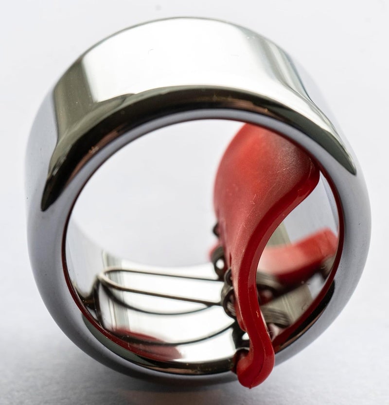 Black Mountain Slide Guitar Rings - Made From Tungsten Steel. Acoustic Guitar Slide, Electric Guitar Slide, Bass, Ukulele, and More. Almost as Hard as Diamond, Smooth Surface Finish, New Invention - Image 1